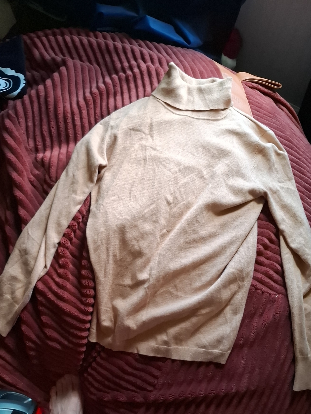 Talbots Cream Turtleneck Sweater - Women's